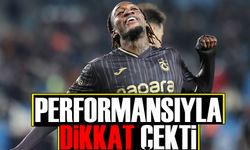 Trabzonspor'da Muhammed Cham, performansıyla dikkat çekti