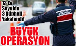 Trabzon’da Büyük Hırsızlık Operasyonu: 13 Ev Soyuldu, 3 Şüpheli Yakalandı!