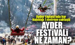 Ayder Yaylası’nda Kar Festivali Coşkusu Başlıyor: Kar Kalınlığı 1 Metreye Yaklaştı