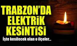 Trabzon’da Geniş Kapsamlı Elektrik Kesintisi: Hangi Mahalleler Etkilenecek?