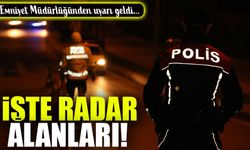 Trabzon’da Yoğun Radar Uygulamaları: İşte Detaylı Noktalar ve Saatler!