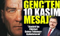 Başkan Ahmet Metin Genç: "Atatürk'ü Unutmayacağız, Cumhuriyete Sahip Çıkacağız"