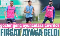 Trabzonspor’da kadro dışı kararlarının ardından gözler genç oyunculara çevrildi