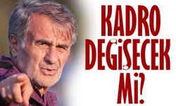 Şenol Güneş’ten Kadroda Kritik Değişiklikler Bekleniyor