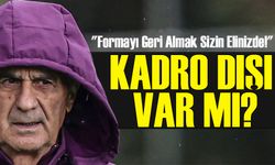 Şenol Güneş'ten Kadro Dışı Kararı: "Formayı Geri Almak Sizin Elinizde!"