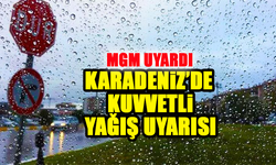 Karadeniz Bölgesi’ne Sağanak Yağış Uyarısı!