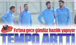 Trabzonspor, Adana Demirspor Maçı Hazırlıklarını Sürdürüyor