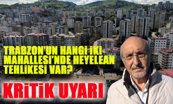 Prof. Dr. Bektaş'tan Kritik Uyarı: Trabzon'da Heyelen Riski