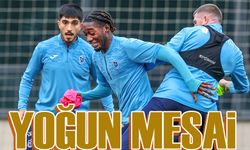 Trabzonspor’dan Adana Demirspor Maçı Öncesi Yoğun Mesai