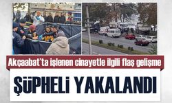 Trabzon’un Akçaabat ilçesinde işlenen cinayetle ilgili flaş gelişme