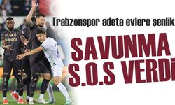 Trabzonspor Öne Geçtiği Maçta Savunma savunma evlere şenlik çıktı