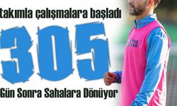 Trabzonspor’un tecrübeli savunmacısı, 305 Gün Sonra Sahalara Dönüyor