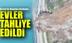 Artvin’de Heyelan Korkuttu: İki Ev Tahliye Edildi!