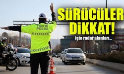 Trabzon’da Hangi Yollarda Radar Var? İşte Saat Saat Detaylar!