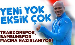 Trabzonspor, Samsunspor Maçına Hazırlanıyor! Eksikler Can Sıkıyor