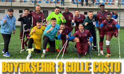 Ampute Futbolda Büyükşehir 3 Golle Coştu