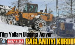 Büyükşehir Karla kapanan Tüm Yolları Ulaşıma Açıyor