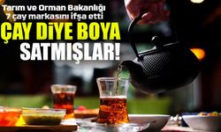 Zehir Riski: Çay Diye Boya Satmışlar!