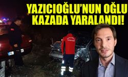 Efsane Vali Recep Yazıcıoğlu’nun Oğlu Başkan Yazıcıoğlu Kazada Yaralandı!