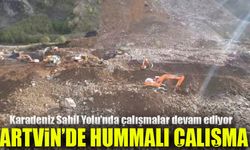 Karadeniz Sahil Yolu’nda Hummalı Çalışma: Heyelan Temizleniyor!