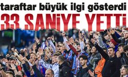 Trabzonspor Taraftarı Samsunspor Deplasman Biletlerini 33 Saniyede Tüketti!