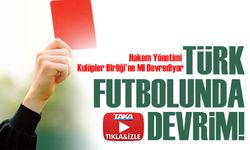 Türk futbolunda devrim! Hakem Yönetimi Kulüpler Birliği'ne Devrediliyor