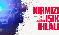 Ortahisar’da Kırmızı Işık İhlali: Kavşakta Feci Kaza!