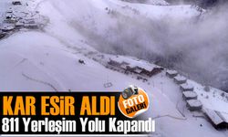 Doğu Karadeniz'de Kar Esareti: 811 Yerleşim Yolu Kapandı