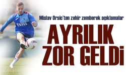 Trabzonspor’dan ayrılan Hırvat yıldız Mislav Orsic, ülkesinde duygularını paylaştı