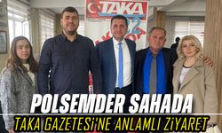 POLSEMDER'den TAKA Gazetesi'ne Anlamlı Ziyaret