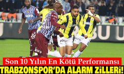 Trabzonspor’da Alarm Zilleri! Son 10 Yılın En Kötü Performansı