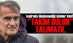 Şenol Güneş'ten 4 Oyuncuya "Takım Bulun" Talimatı!