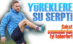 Trabzonspor'da Sakat Oyunculardan İyi Haberler!