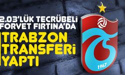 Trabzonspor, Nusret Yıldırım'ı Kadrosuna Kattı! 2.03’lük Tecrübeli Forvet Fırtına’da