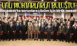 Akçaabat’ta Muhtarlar Toplandı: Sorunlara Çözüm İçin Birlik Mesajı