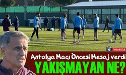 Şenol Güneş’ten Gazetecilere Tebrik ve Antalya Maçı Öncesi Mesaj