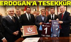 Trabzonspor’dan Cumhurbaşkanı Erdoğan’a Arazi ve Proje Teşekkürü