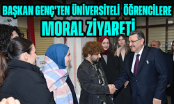 Başkan Genç’ten Üniversite Öğrencilerine Moral ve Destek!