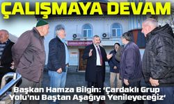 Çardaklı Grup Yolu Sil Baştan Yenileniyor! Başkan Bilgin Tarih Verdi