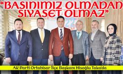 AK Parti Ortahisar İlçe Başkanı Hisoğlu’ndan Önemli Mesaj: "İnsanlar Bizden Bir Dokunuş Bekliyor"