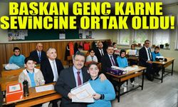 Başkan Ahmet Metin Genç, Karne Sevincine Ortak Oldu!