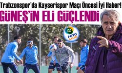 Trabzonspor’da Kayserispor Maçı Öncesi İyi Haber!