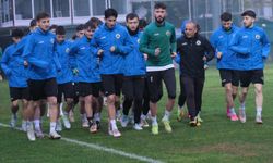 Giresunspor, ikinci yarı hazırlıklarını kendi tesislerinde sürdürüyor