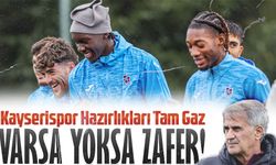 Trabzonspor’da Kayserispor Hazırlıkları Tam Gaz: Hedef Üçte Üç