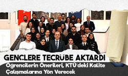 KTÜ’de Öğrencilerin Fikirleri Kalite Çalışmalarını Şekillendirecek!