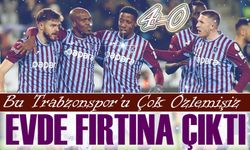 Sivasspor’a Gol Olup Yağan Trabzonspor Futboluyla da Taraftarını Coşturdu