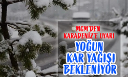 Doğu Karadeniz İçin Kuvvetli Kar ve Yağış Uyarısı!