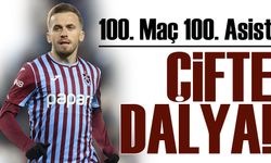 Edin Visca’dan Çifte Dalya! Trabzonspor’da 100. Maç ve Süper Lig’de 100. Asist