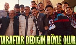 Trabzonspor Kayseri’de Taraftar Coşkusuyla Karşılandı!