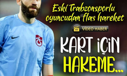 Eski Trabzonsporlu Oyuncudan Olay Hareket: Hakem Bile Şaştı Kaldı!